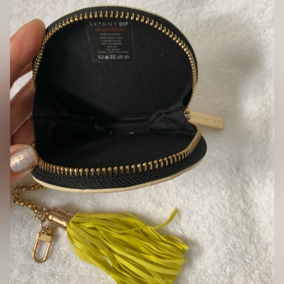 Skinnydip London Baseball Coin Zip Pouch - Picture 3 of 8